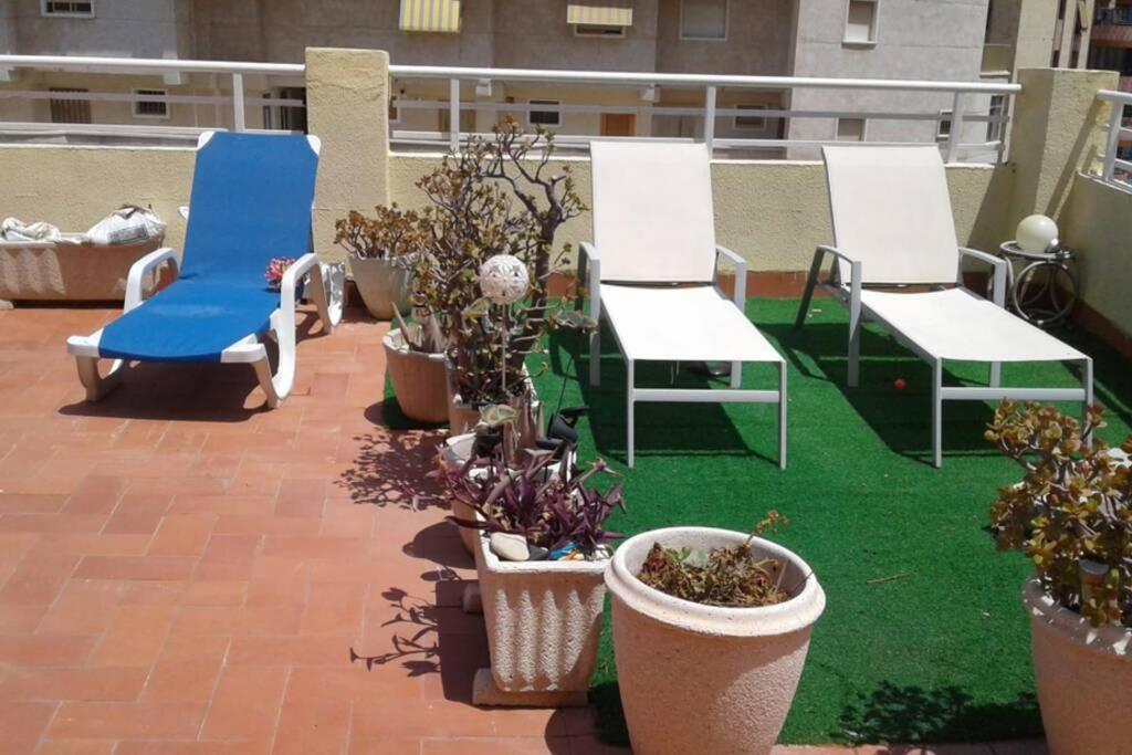 Aurora Beachhouse 300M From The Beach With Large Beaitiful Terrace Arenales del Sol Eksteriør billede
